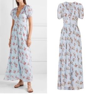 Loveshackfancy Stacy Floral Maxi Dress